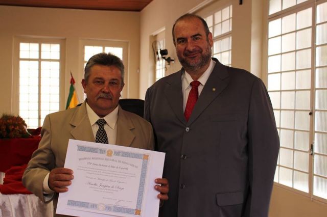 Diplomação do vereador Arnóbio de Souza