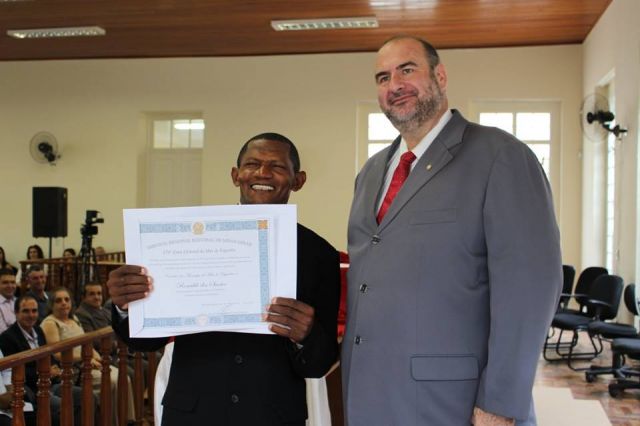 Diplomação do vereador Ronaldo dos Santos