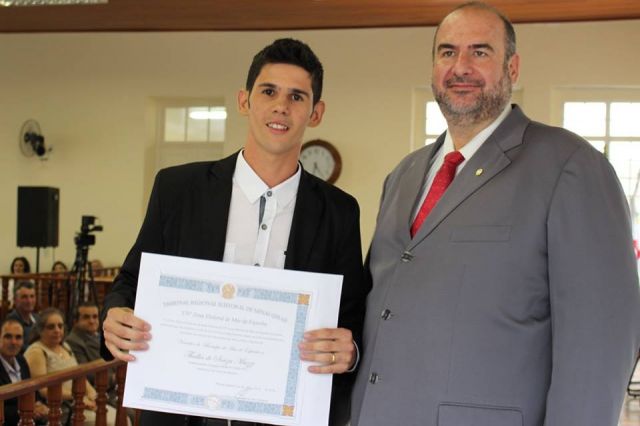Diplomação do vereador Talles Mazzi