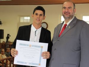 Diplomação do vereador Talles Mazzi