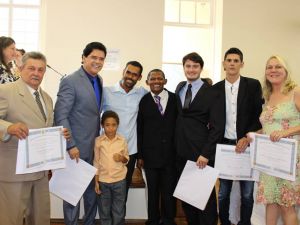 Diplomação dos vereadores, do prefeito e do vice-prefeito